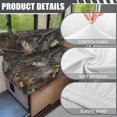 thumbnail image 6 of Uorisanigo RV Dinette Cushion Covers Stretch Camper Couch Cover Soft Dead Branch Print Dinette Cushion Cover Slipcovers Replacement 2 Set Camp Accessories, Easy to Install, 6 of 7
