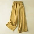 thumbnail image 2 of FNFYFH Clearance Ladies Plus Size High Waist Linen, 2 of 8