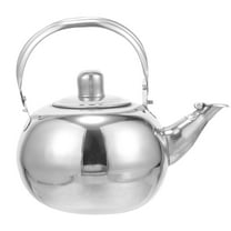 HOOWIFFY Stainless Steel Teapot for Flower Tea and Coffee 1Pcs