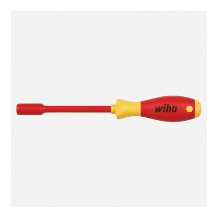 Wiha Tools 32263 Insulated SoftFinish Nut Driver 1/4"