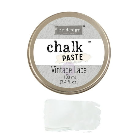 Vintage Lace, Re-Design Chalk Paste by Prima Marketing Inc. Fast Dry 3.4 fl.