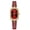 Gold Red, variant on Petite Oval Gold Watch for Women, Vintage Leather Strap Dress Watch | Jewelry-inspired petite profile, lightweight feel, adjustable buckle fits 5.9–7.5 in wrists, elegant for work and daily wear