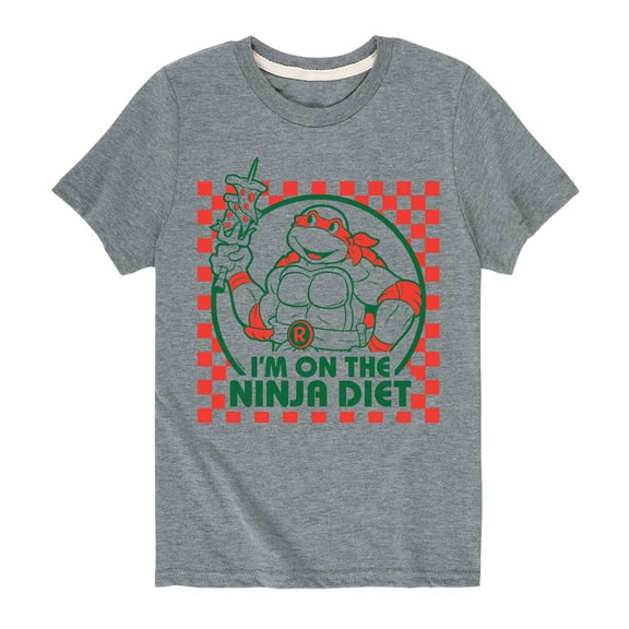 Teenage Mutant Ninja Turtles - Ninja Diet - Toddler And Youth Short Sleeve Graphic T-Shirt