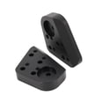 thumbnail image 1 of 2Pcs Handlebar Risers Extender Black Silver Mount Raised Motorcycle R1150RT Accessories Parts Heightening Code Lifting Seat Black, 1 of 9