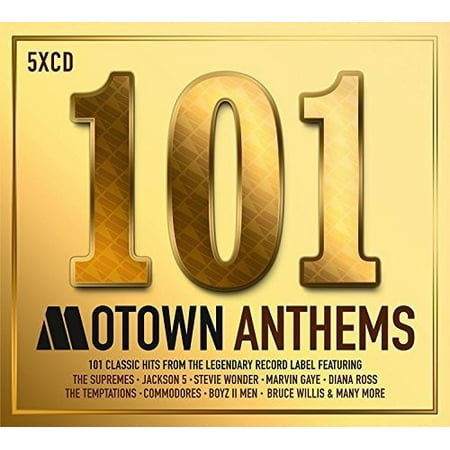 101 Motown Anthems / Various (CD) (Soul The Very Best Of Motown Amazon)