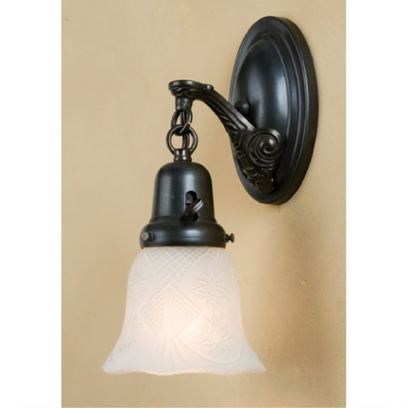 Meyda Lighting 5'W Mansfield Stars Wall Sconce, Craftsman Craftsman - 36613