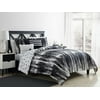 VCNY Home Woodland Reversible Black and White Duvet Cover Set