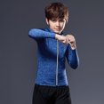 thumbnail image 5 of Zip Sweatshirt Long Sleeve Athletic Pullover for Kids Workout Tops Kids Coat Toddler Girl Jacket Lined Toddler Jacket Boys Colla Jacket Children Jacket Kids Jacket Boys Winter Jackets Size 6-7 Boy, 5 of 5