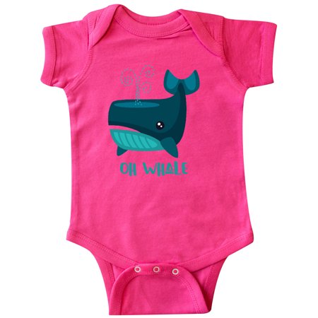 

Inktastic Oh Whale Gift Baby Boy or Baby Girl Bodysuit