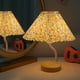 thumbnail image 5 of Lámpara de mesa con luz nocturna | Lámpara de noche recargable con control remoto | Luz ambiental suave y ajustable para el dormitorio, el sueño del bebé y la lactancia | Diseño compacto de plást, 5 of 5