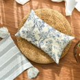 thumbnail image 4 of Spring Chinoiserie Trees and Birds Blue and White Throw Pillow Cover, 12 x 20 Inch Grandmillennial Cushion Case Decoration for Sofa Couch Farmhouse, 4 of 6