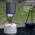thumbnail image 1 of LJNYFDC Burner Stove Mini Firepower Adjustable Windproof Small Foldable 3000W High Power Outdoor Stove with Storage Box, 1 of 6