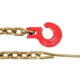 thumbnail image 6 of Winch Choker Chain 3/8" x 10' & Choker Hook w/Steel Probe Stake 14" Long Grade G70 Load Limit # 6,600 Lbs | Log Forestry Logging Choker Chain, 6 of 7