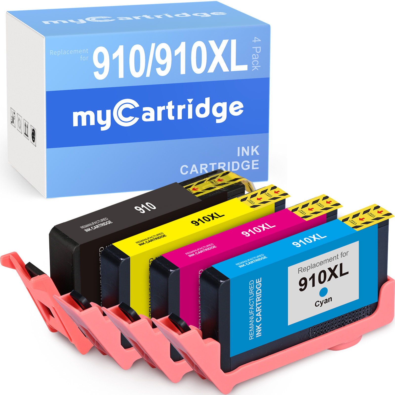 Genuine HP 910 CMY Ink Cartridges For OfficeJet Pro 8020 8025 | 3JB41AN Exp 2025