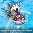 thumbnail image 3 of Balón de fútbol para perros QDAN con correas para perros medianos y grandes, 3 of 7