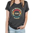thumbnail image 1 of EHQJNJ Débardeurs Décontractés pour Femmes, T-Shirts à Col Rond, Manches en Dentelle, Décontractés, Amples, Tendance Graphique, 1 of 3