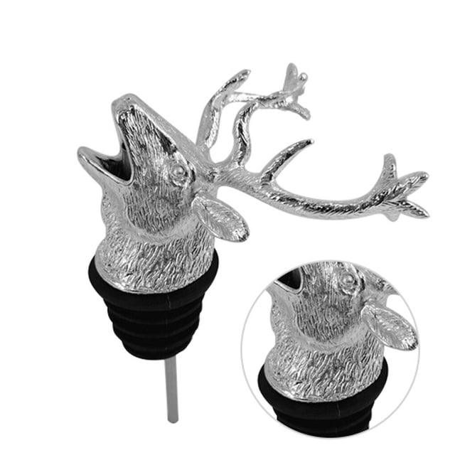 Toystoory NUEVO Vertedor de vino de cocina Vertedor en forma de animal Boca de vino no deformable para Barra de herramientas No.04