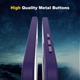 thumbnail image 5 of for Samsung Galaxy S23 Plus Case with Magnetic Invisible Ring Stand, Compatible with MagSafe,  Drop Protection Translucent Matte S23 Plus Phone Case for Men and Women, Purple, 5 of 14