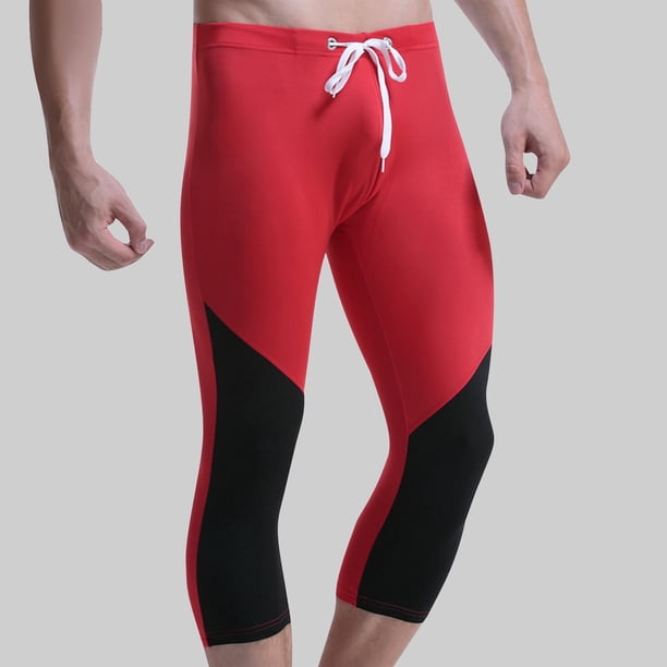 Pantalones cortos de playa informales con cordón ajustable y patchwork para hombre, ideales para ciclismo, fitness y natación. Traje de baño de poliéster y algodón.