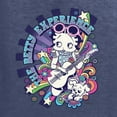 thumbnail image 5 of Wild Bobby The Betty Experience Guitars Betty Boop Unisex Crewneck Sweatshirt, Vintage Heather Navy, Medium, 5 of 5