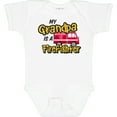 thumbnail image 3 of Inktastic My Grandpa is a Firefighter with Fire Truck Boys or Girls Baby Bodysuit, 3 of 5