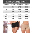 thumbnail image 5 of MANIFIQUE 2 Packs Women's Butt Lifter Shapewear Underwear Body Shaper Enhancer Panties, 5 of 5