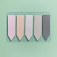 thumbnail image 2 of 4Pcs Sticky Index Tabs Sorting Paper Stationery Labels Fluorescent Index Sticker for Home Office School-Morandi,B, 2 of 8