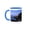 Blue/White, variant on 3drose, Wa, San Juan Island, Lime Kiln Lighthouse - Us48 Jwi1223 - Jamie and Judy Wild, 11oz Mug