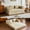 Beige01, variant on BSHTI 77" Corduroy Convertible Sleeper Sofa Bed with Cylindrical Pillow, No Assembly, Small Space for Living Room(Green)