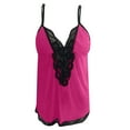 thumbnail image 3 of Pyjama Aguichant en Dentelle pour Femmes avec Bretelles, 3 of 8
