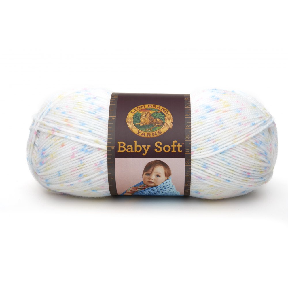 Lion Brand Yarn Babysoft Twinkle Print 920293 Baby Yarn