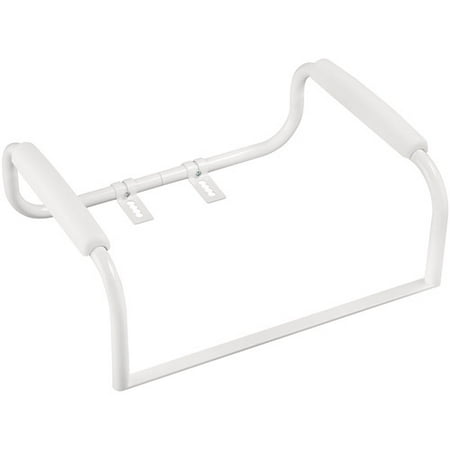 White Toilet Safety Bar