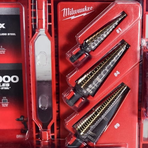 Milwaukee 48-89-9291 Cobalt Step Bit Kit (3 Piece)