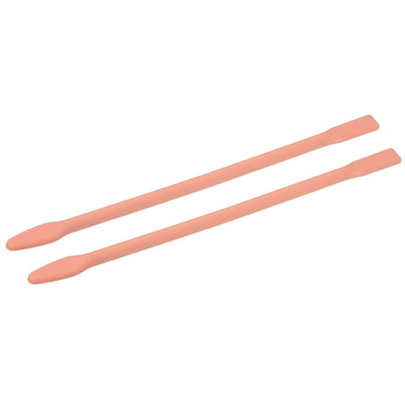 

Uxcell 160mm Length Silicone Stir Sticks Stirring Rods for Resin Mixing Orange 2 Pack