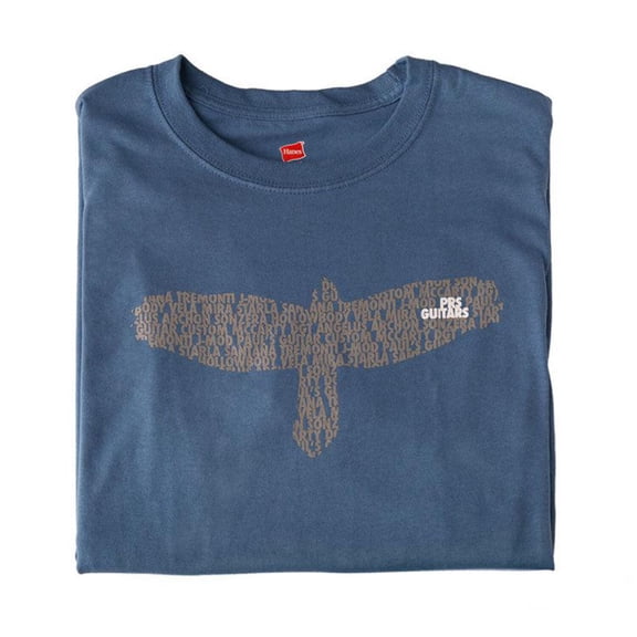 PRS Bird As A Word Tee | Slate | Medium