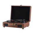 thumbnail image 1 of Graflsoa Vintage Bluetooth Turntable with Hi-Fi Sound, Portable Vinyl Player for 7/10/12 Inch Records, Multiple Colors Available, 1 of 6