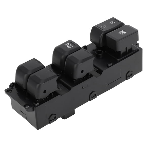 Interruptor de ventana eléctrica Unique Bargains No. 935704X000 para el lado del conductor delantero para Kia K2 Rio 3 2011-2017 Negro
