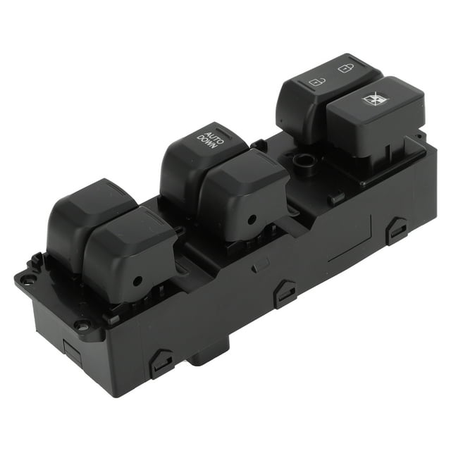 Interruptor de ventana eléctrica Unique Bargains No. 935704X000 para el lado del conductor delantero para Kia K2 Rio 3 2011-2017 Negro