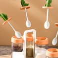 thumbnail image 3 of 2Pcs Spice Jars with Spoon Adorable Cactus-shaped Seasoning Jar Glass Spice Jars, 3 of 5