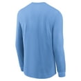 thumbnail image 3 of Men's Nike Carolina Blue North Carolina Tar Heels Essential Baseball Arch Long Sleeve T-Shirt, 3 of 3
