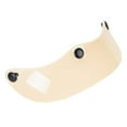 thumbnail image 2 of Wzmzjy Helmet Visor Cover, Easy-Install Replacement, 3-Snap Sun Visor Shield, Universal Beige, 2 of 9