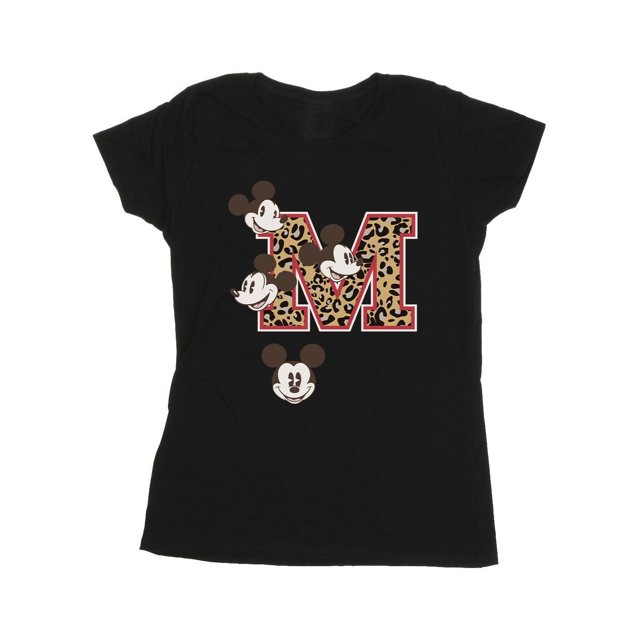 Mickey Mouse T-Shirt en Coton pour Femmes m Visages