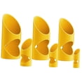 thumbnail image 4 of Herramienta de corte de tubería de espuma de 6 piezas, accesorio de corte de aislamiento, prima para hogares, lugares comerciales, alto rendimiento, Amarillo, 4 of 8