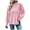 Pink, variant on AOOCHASLIY 2023 Womens Sweater Women Casual Fashion Pullover Long Sleeve Round-Neck Knitted Sweater Tops