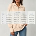 thumbnail image 2 of DISKEBUISS Women's Ribbed Full Zip Up Jacket Stand Collar Long Sleeve Sweatshirt Coat with Thumb Holes & Pockets for Fall Winter, 2 of 7
