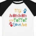 thumbnail image 4 of Inktastic Mommom and Poppop Love Me Boys or Girls Toddler T-Shirt, 4 of 5