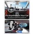 thumbnail image 3 of LISEN Soporte Magsafe para Auto con Vacío Magnético, Porta Celular Giratorio Compatible con iPhone 17/16/15/14/13 y Dispositivos con Anillo, 3 of 9