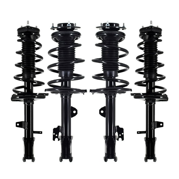 Set 4 Front-Rear Quick Complete Strut-Coil Spring For 2013-2015 Toyota Venza AWD