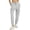 Light Grey, variant on PULI Women's Loose Cargo Sweatpants with Pockets Cotton Blend Jogger Pants Elastic Waist Athletic Lounge Pants for Yoga Gym Running