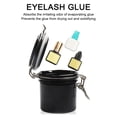 thumbnail image 4 of Eyelash Glue Storage Container, Portable Plastic Airtight 250ml 2pcs Sponge Pad Eyelash Glue Storage Jar  for Travel, 4 of 7